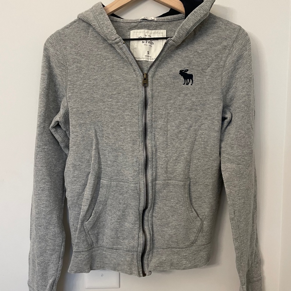 Abercrombie full zip sweatshirt